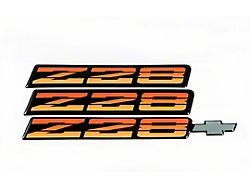 1982-1987 Camaro Tri Color Gold Z28 Emblem Set of 3