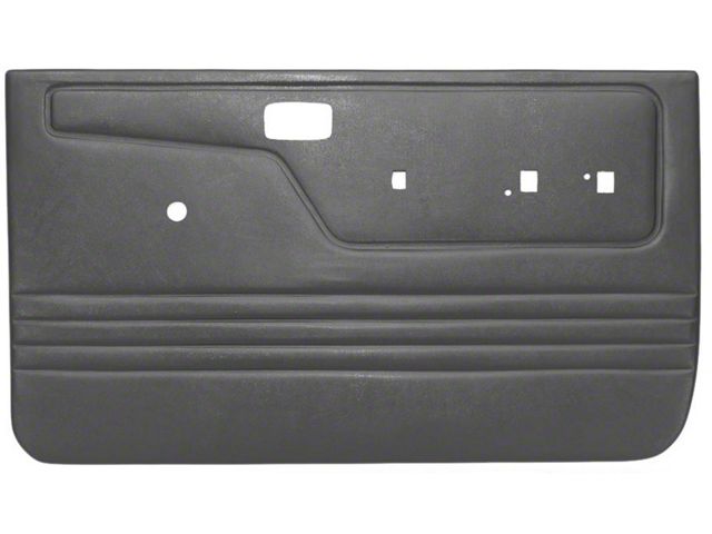 1982-1988 Bronco II Door Panels - Moded Black Plastic
