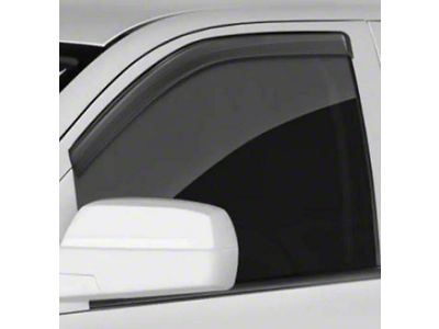 1982-1990 Bronco II Ventgard Sport Style Window Deflectors - Front - Smoke