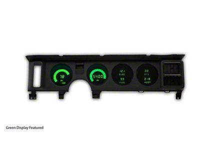 1982-1990 Firebird Blue, LED Digital Replacement Gauge Cluster,