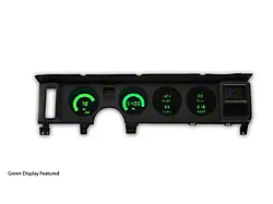 1982-1990 Firebird White, LED Digital Replacement Gauge Cluster,