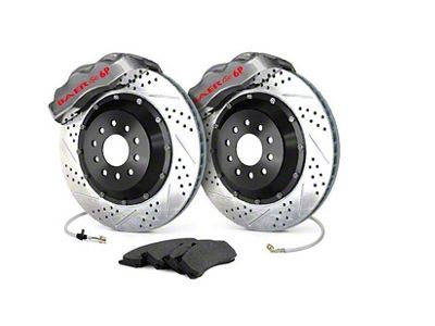 Baer Pro+ Rear Big Brake Kit with 14-Inch Rotors; Silver Calipers (82-92 Camaro w/ OE Borg Warner 9-Bolt C-Clip Housing Ends)
