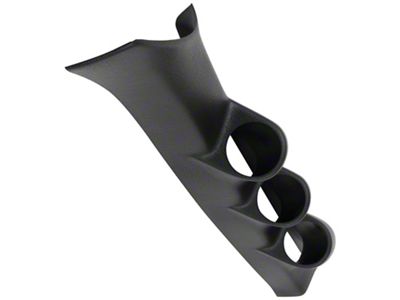 Auto Meter Full A-Pillar Triple Gauge Pod Mount; 2-1/16 Inch (82-92 Camaro Coupe w/ T-Top)