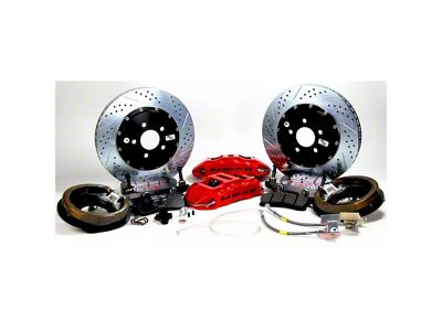 1982-1992 Camaro Baer Brakes Rear 11 Baer Brakes Extreme+S4 Black Caliper