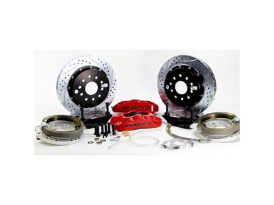 1982-1992 Camaro Baer Brakes Rear 11 Baer Brakes Pro+S4 Black Caliper