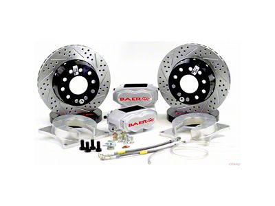 1982-1992 Camaro Baer Brakes Rear 11 Baer Brakes Pro+S4 Clear Caliper