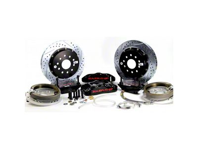 1982-1992 Camaro Baer Brakes Rear 11 Baer Brakes Pro+S4 Silver Caliper