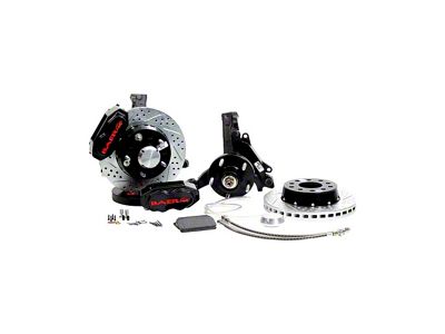 Baer Extreme+ Front Big Brake Kit with 14-Inch Rotors; Black Calipers (82-92 Camaro)