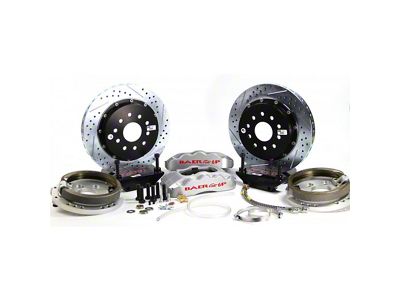 1982-1992 Camaro Baer Brakes Rear 14 Baer Brakes Pro+6S Silver Caliper