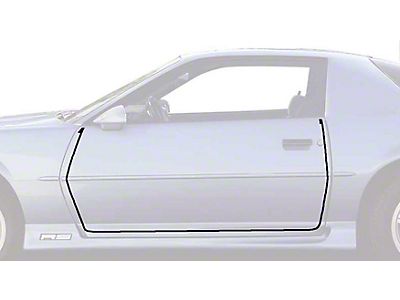 Chrome Side Belt Trim Door Molding For 1982-1992 Camaro IROC-Z – Direct Replacement, Adds Classic Style