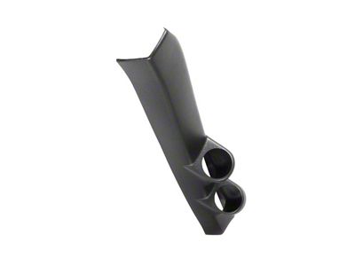 Auto Meter Full A-Pillar Dual Gauge Pod Mount; 2-1/16 Inch (82-92 Camaro Coupe w/o T-Top)