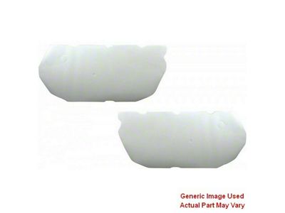 1982-1992 Camaro Hardtop Water Shields Paper 2pc