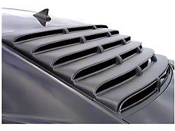 Louvers, Rear Window, Aluminum, With Wiper, Without Third Brake Light (82-92 Camaro)