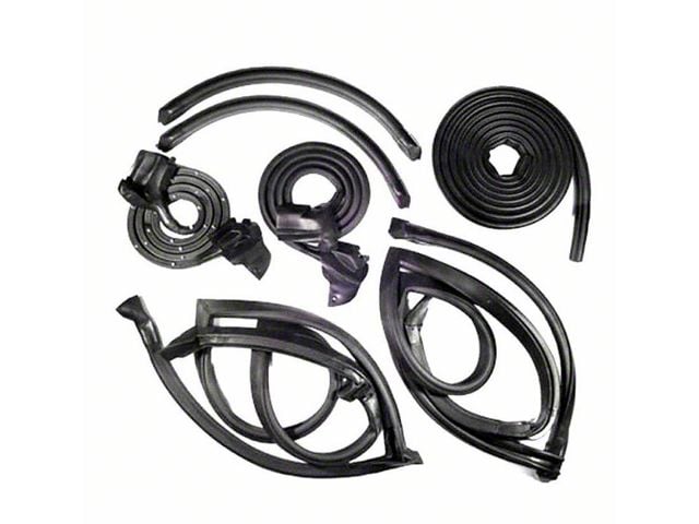 1982-1992 Camaro Metro Moulded Basic Weather Strip Kit W-Tops