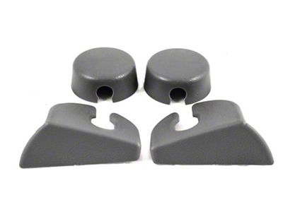 1982-1992 Camaro Rear Hatch Strut Cover Trim Kit, Gray