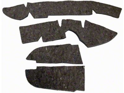 1982-1992 Camaro Rear Quarter Insulation Set