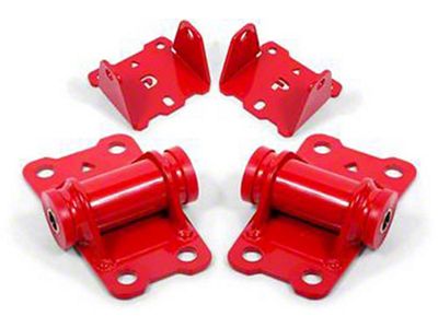 1982-1992 Camaro Motor Mount Kit, Upper And Lower, Poly