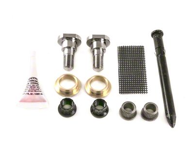 1982-1992 Camaro Standard Non-Greaseable Billet Upper Door Hinge and Lower Pin Kit