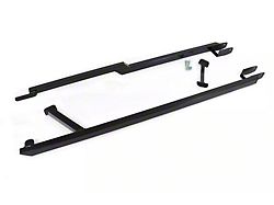 UMI Performance Weld-In Boxed Subframe Connectors; Black (82-92 Firebird)