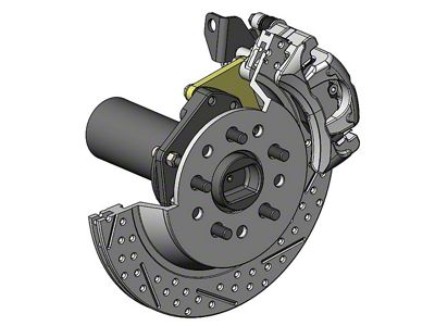 1982-1992 S-10 Legend Series HP Plus Rear Disc Brake Conversion Kit