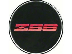 1982 Camaro N90 Aluminum Wheel Center Cap Insert Z28 Red