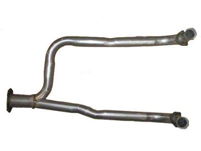 1982 Corvette Aluminized Exhaust Y Pipe Front