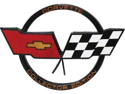 Bumper Emblem, Front, Collector Edition Series, 1982 (Collectors Edition, Sports Coupe)