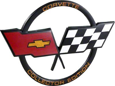 1982 Corvette Gas Door Emblem Collector Series