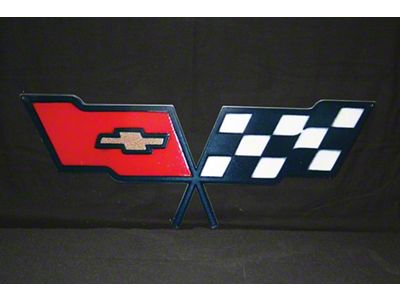 1982 Corvette Metal Sign