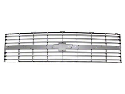 Chevy Grille, Dual Headlight Dk Gray 83-84