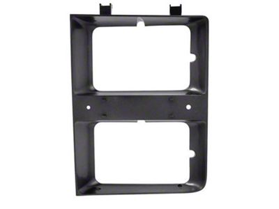 Headlight Bezel, Dual HL Blk W/Chr Grille LH (83-84 Blazer; 83-84 C10; 83-84 K10)