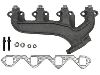 1983-1987 Ford Pickup Truck Exhaust Manifold Kit - 302 & 351 - Left