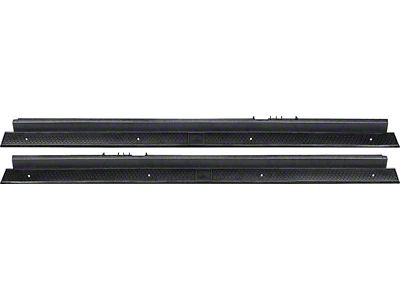 1983-1992 Camaro Black Door Sill Plates