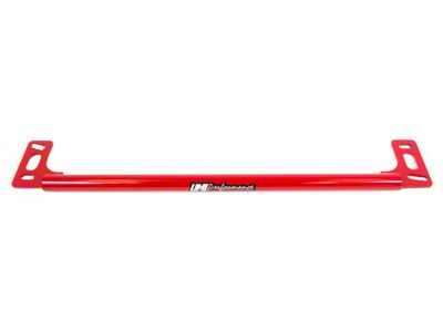 UMI Performance Tubular Front Steering Brace; Red (83-92 Camaro)