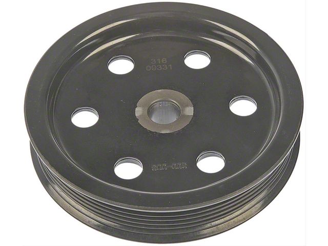 1983-2006 Ford Pickup Truck Power Steering Pump Pulley - 6-Groove