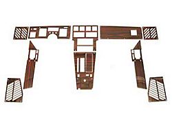 Dash And Trim Kit For Cars With Automatic Transmission Coupe Rosewood (84-85 Corvette C4)