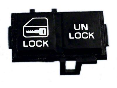 1984-1985 Corvette Door Lock Switch Left