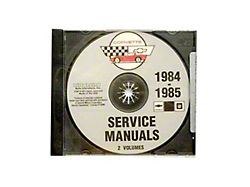 1984-1985 Corvette Shop Manual (CD-ROM)
