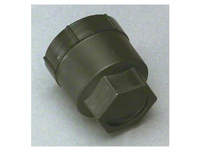 Plastic Lug Nut Caps, Black, Factory Style, 1984-1985