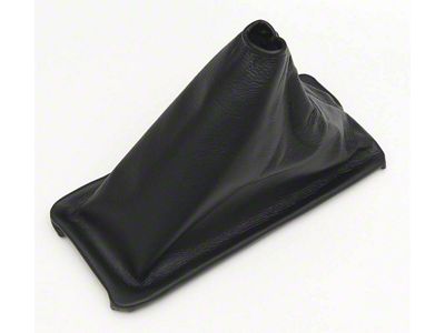 1984-1985 Corvette Shifter Boot Upper 4-Speed Leather Black