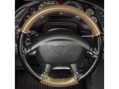 1984-1985 Corvette Two Color Wheelskins Euro-Style Steering Wheel Cover