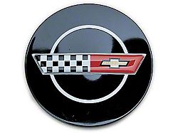 1984-1985 Corvette Wheel Emblem, Center Cap For Original Equipment Aluminum Wheels
