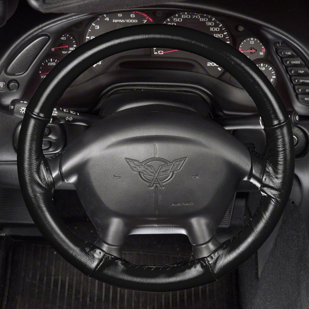 Ecklers Wheelskin Steering Wheel Cover Black 1984 1985