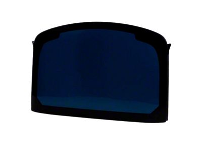 Refurbished Transparent Roof Panel; Blue (84-Early 86 Corvette C4 Coupe)