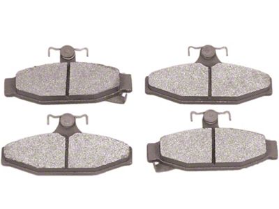 Brake Pads,Rr Semi Met,84-87