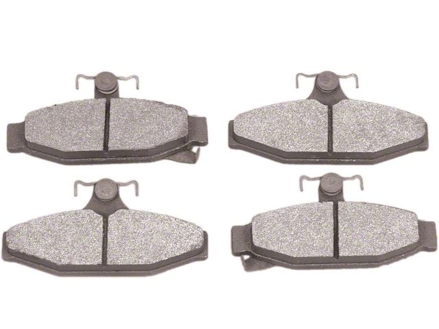 Brake Pads,Rr Semi Met,84-87