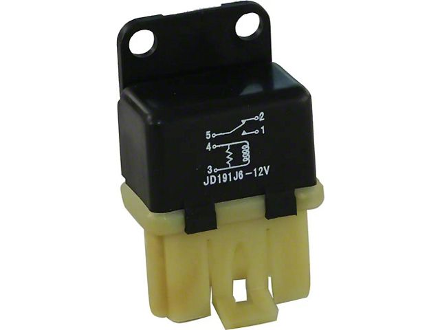 Cooling Fan Relay,For Cars With Air Conditioning,V8,84-89