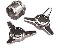 Wheel Straight Fin Spinner Set, 1984-1987