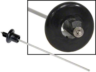 1984-1988 Corvette Shifter Reverse Lockout Handle With Rod 4+3 (4+3 Manual Transmission)