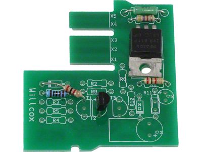 Circuit Board, Interior Light Delay Timer,By Pass,1984-89